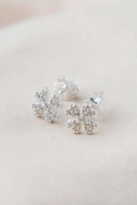 Heliophilia Silver Pendientes de Plata de Ley 925 con Refuerzo de Rodio Heliophilia Silver Pendientes de Plata de Ley 925 con Refuerzo de Rodio